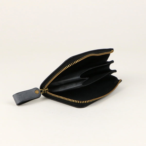 L mini wallet -Hand dye-