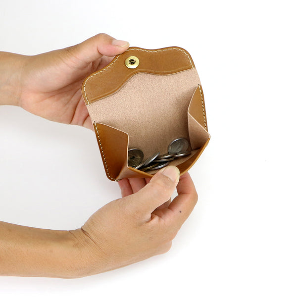 Card coin case -Hand dye-