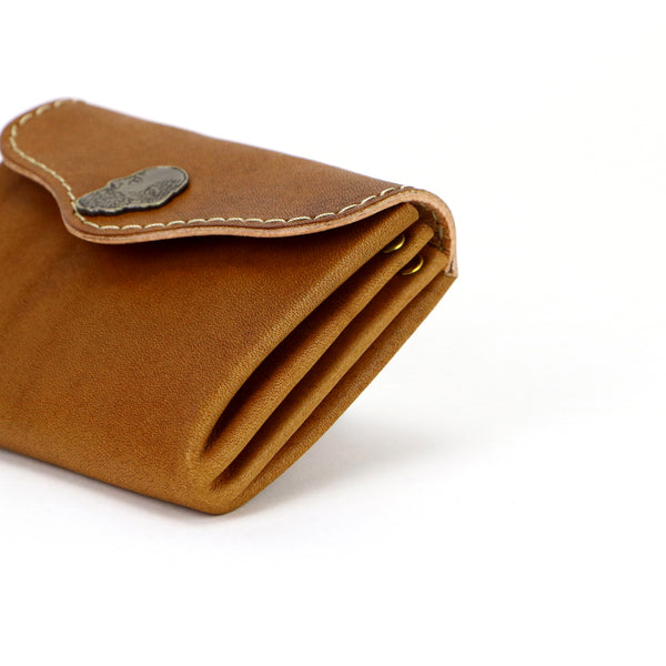 Accordion wallet -Hand dye-