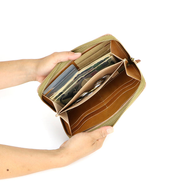 R long wallet -Matte-