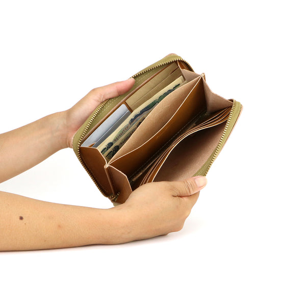 R long wallet -Matte-