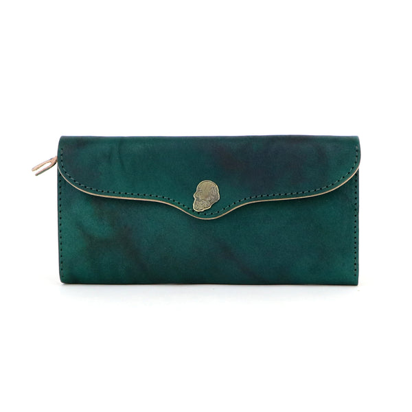 Long wallet -Hand dye-
