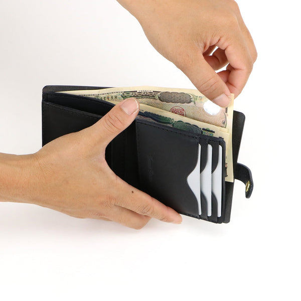 Compact wallet -Hand dye-